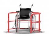 Draaitoestel voor rolstoelgebruikers
